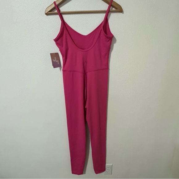 Joy Lab Corset Bodysuit Pink Athleisure Yoga Sleeveless 2023 NWT-Small - Picture 3 of 10